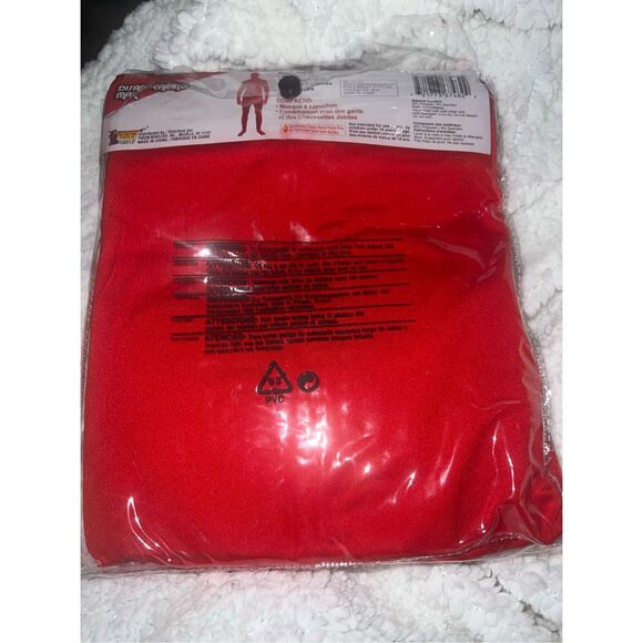 Red Full-Body Suit - Picture 3 of 4